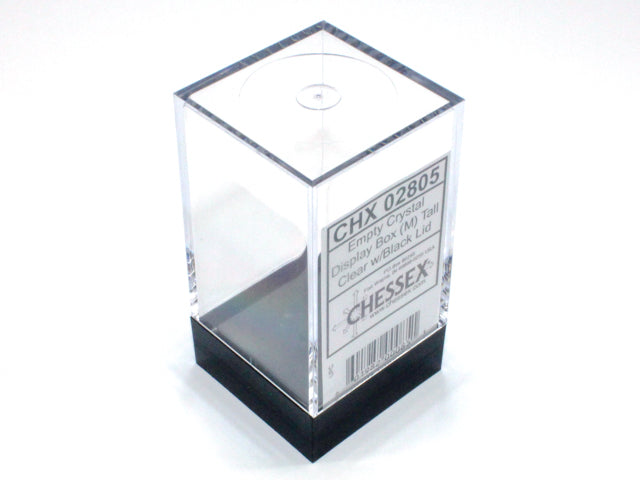 Empty Crystal Display (M) clear w/Black