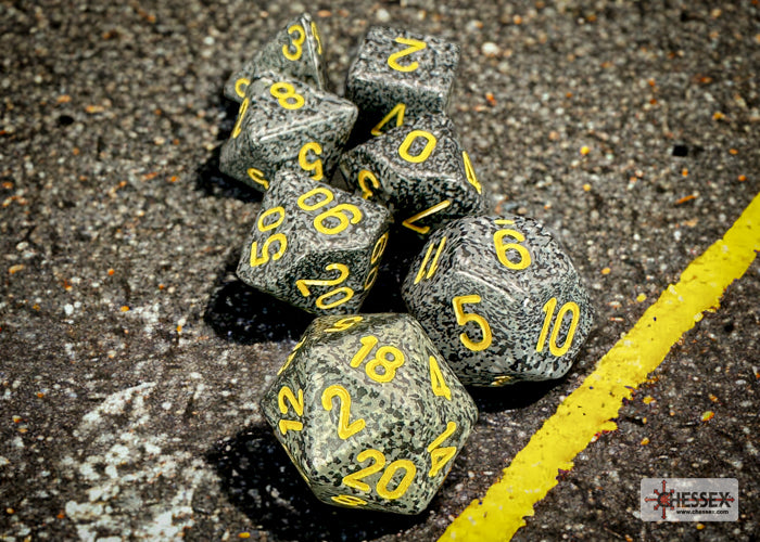 Chessex: Speckled Urban Camo 7-Die Set