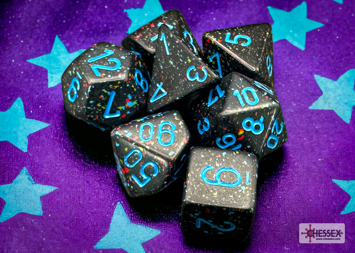 Chessex: Speckled Blue Stars 7-Die Set