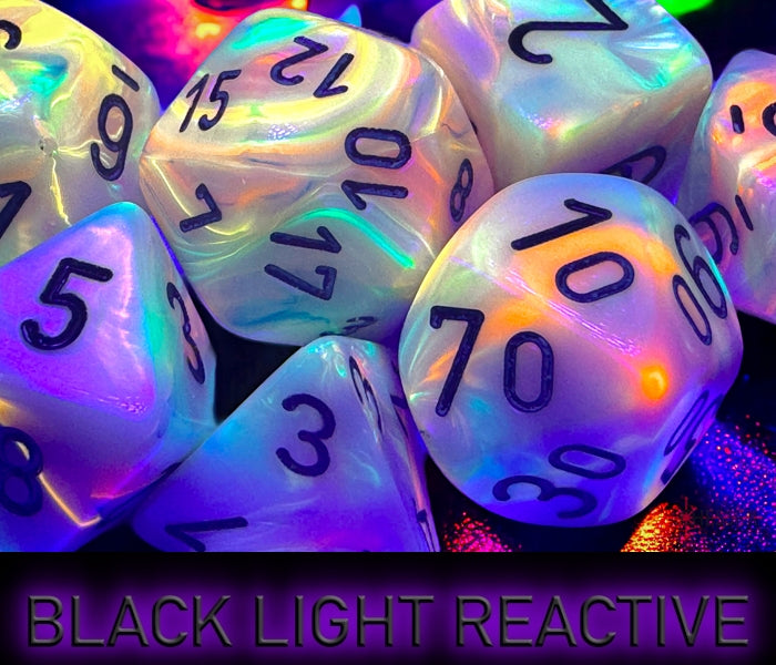 Chessex: Festive Circus/Black 7-Die Set