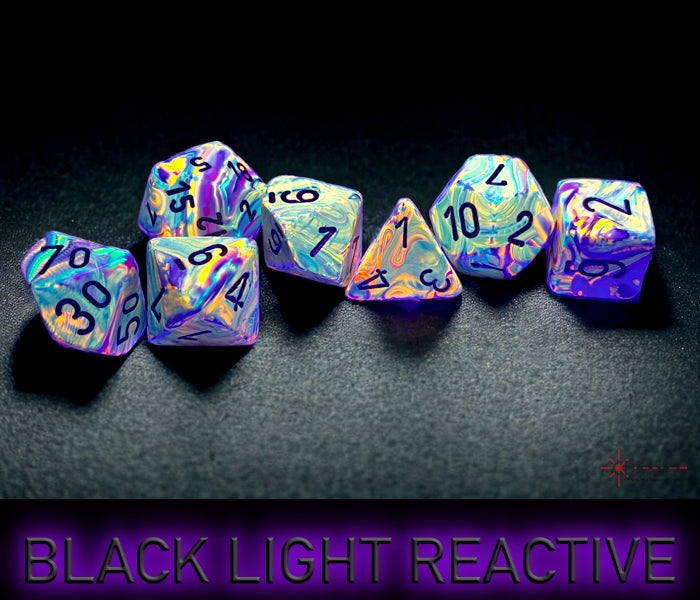Chessex: Festive Vibrant/Brown 7-Die Set