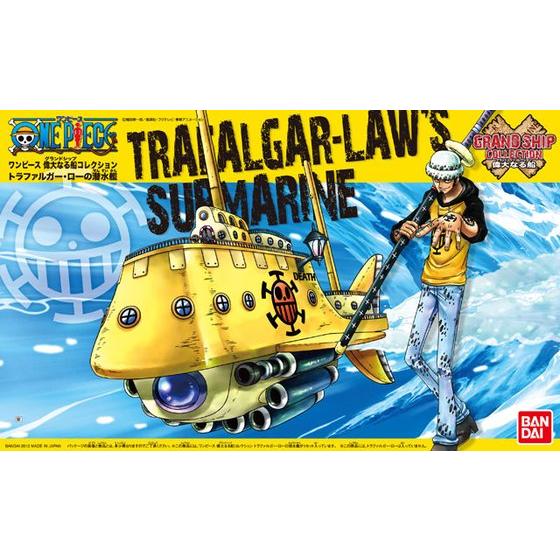 Bandai Hobby: One Piece Grand Ship Collection Model Kit - #002 Trafalgar Law’s Submarine