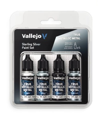 True Metallic Metal: Sterling Silver (4 Color Set)