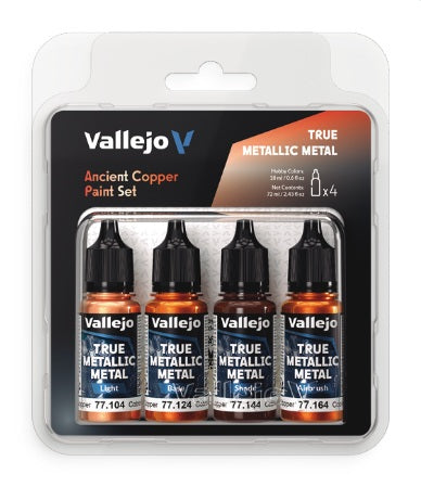 True Metallic Metal: Ancient Copper (4 Color Set)
