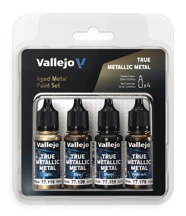 True Metallic Metal: Aged Metal (4 Color Set)
