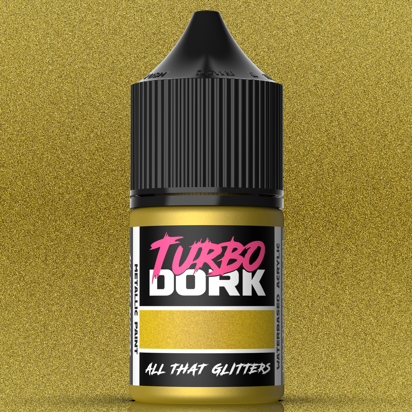 Turbo Dork Metallic Paints - All That Glitters Metallic Acrylic Paint