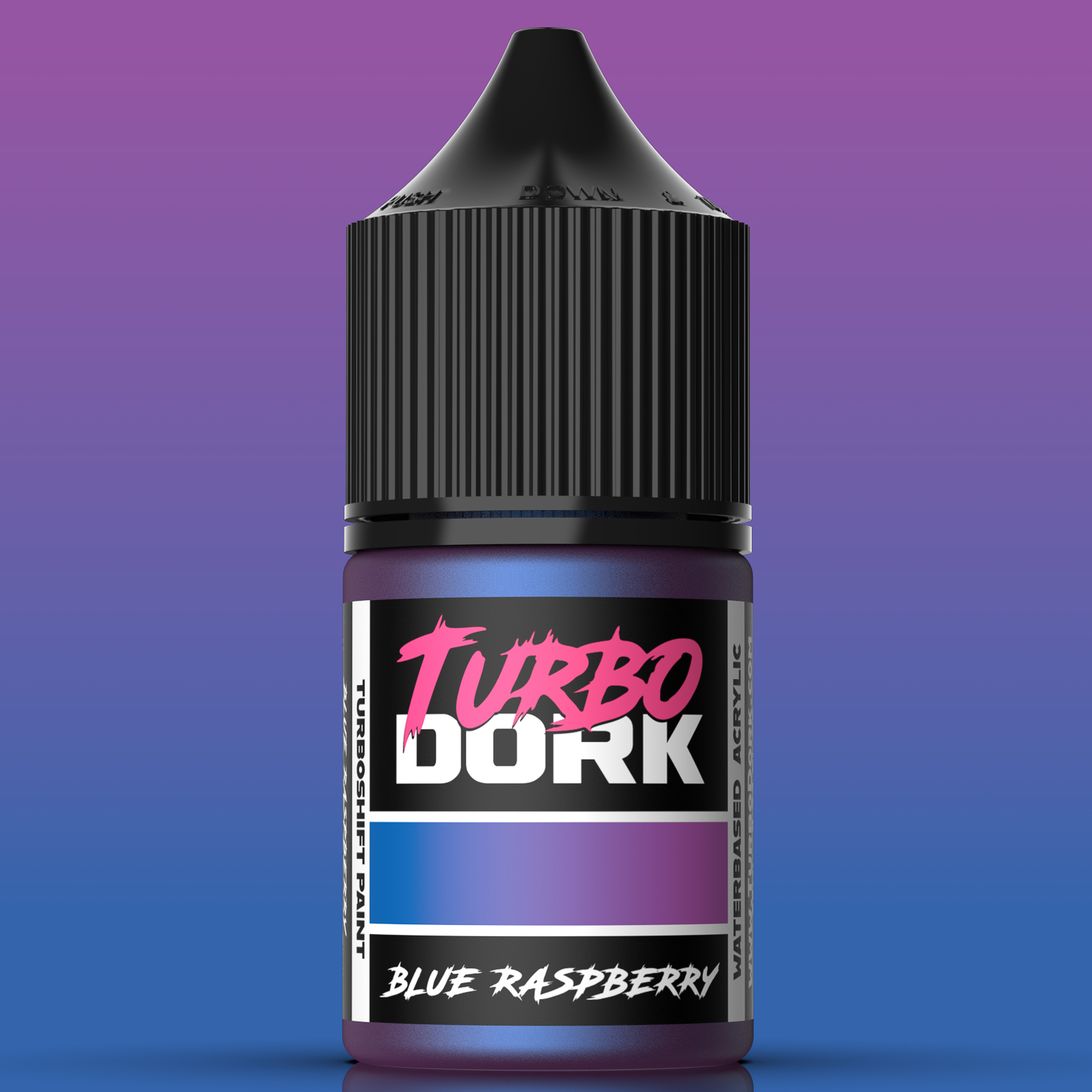 Turbo Dork Metallic Paints - Blue Raspberry Turboshift Acrylic Paint