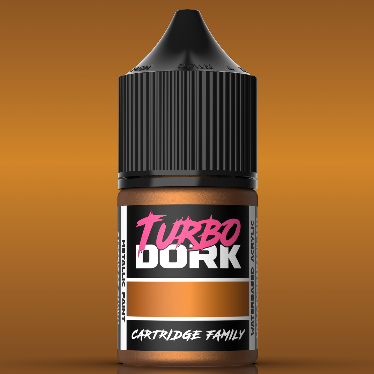 Turbo Dork Metallic Paints - Cartridge Family Metallic Acrylic Paint