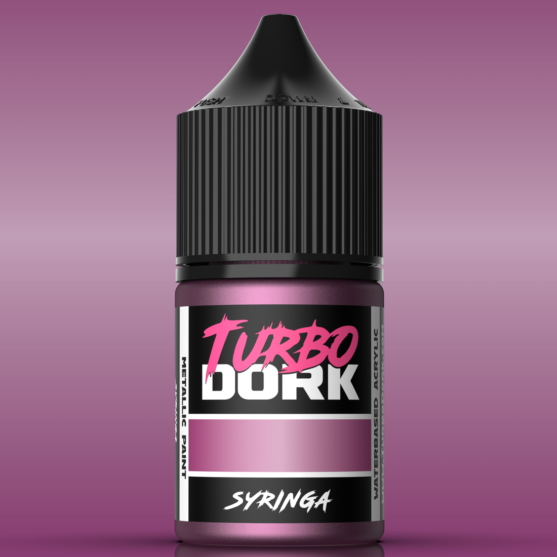 Turbo Dork Metallic Paints – Syringa Metallic Acrylic Paint