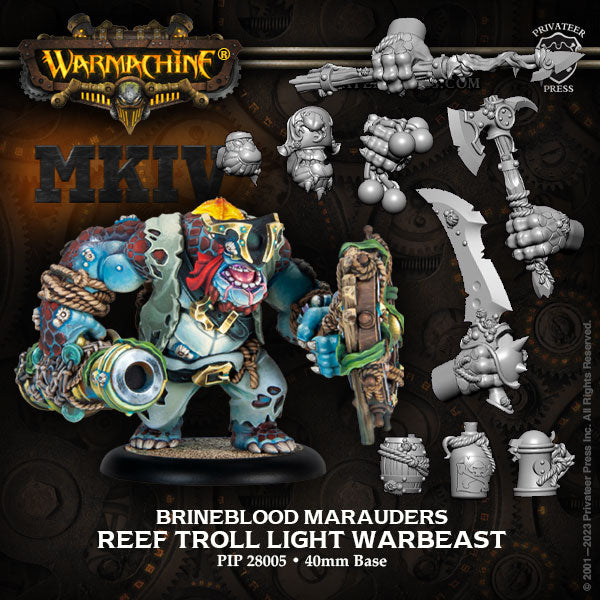 Warmachine: Reef Troll