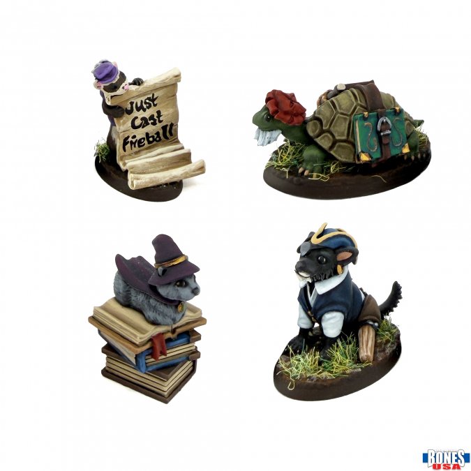 Bones USA Reaper Legends: Fancy Hat Familiars (4)