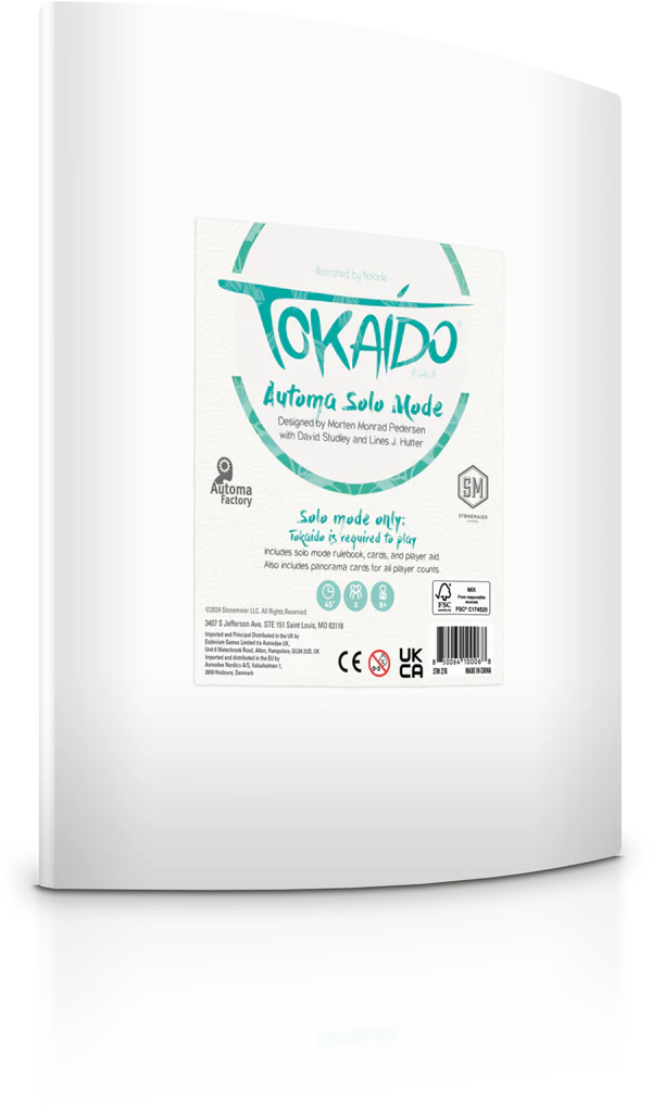Tokaido Automa Solo Mode Pack
