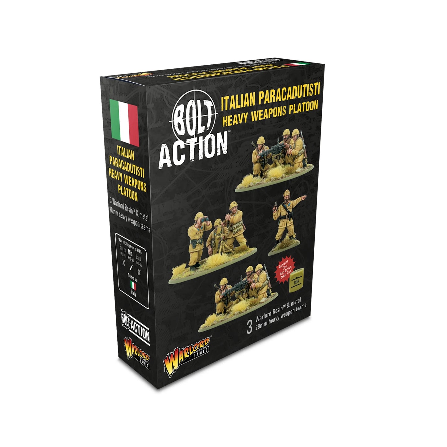 Italian Paracadutisti Heavy Weapons Platoon