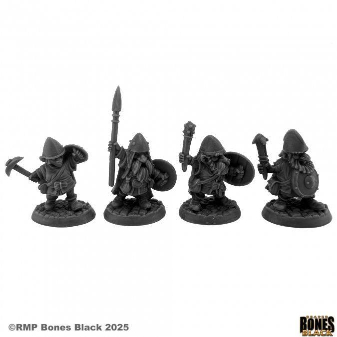 Bones Black: Gnome Warriors (4)
