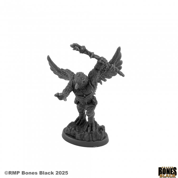 Bones Black: Raptorkin Wizard