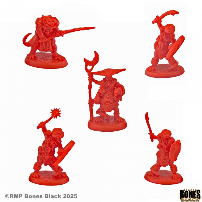 Bones Black: Fire Newts (5)