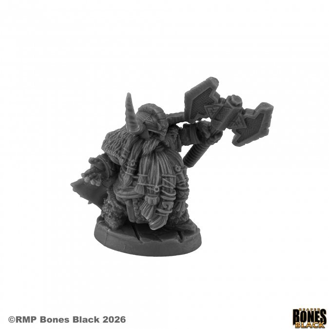 Bones Black: Dwarf King Hargrim Axehelm