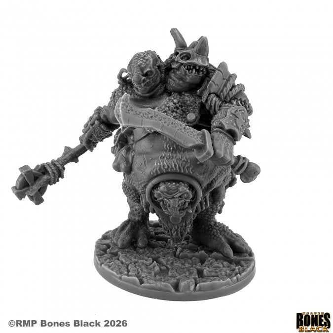 Bones Black: Lardgulp, Two-Headed Troll