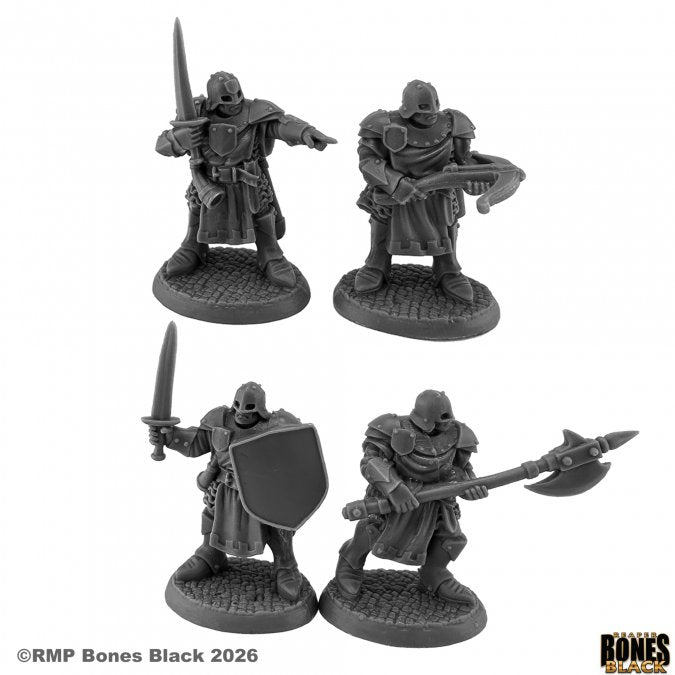 Bones Black: Town Guard (4)