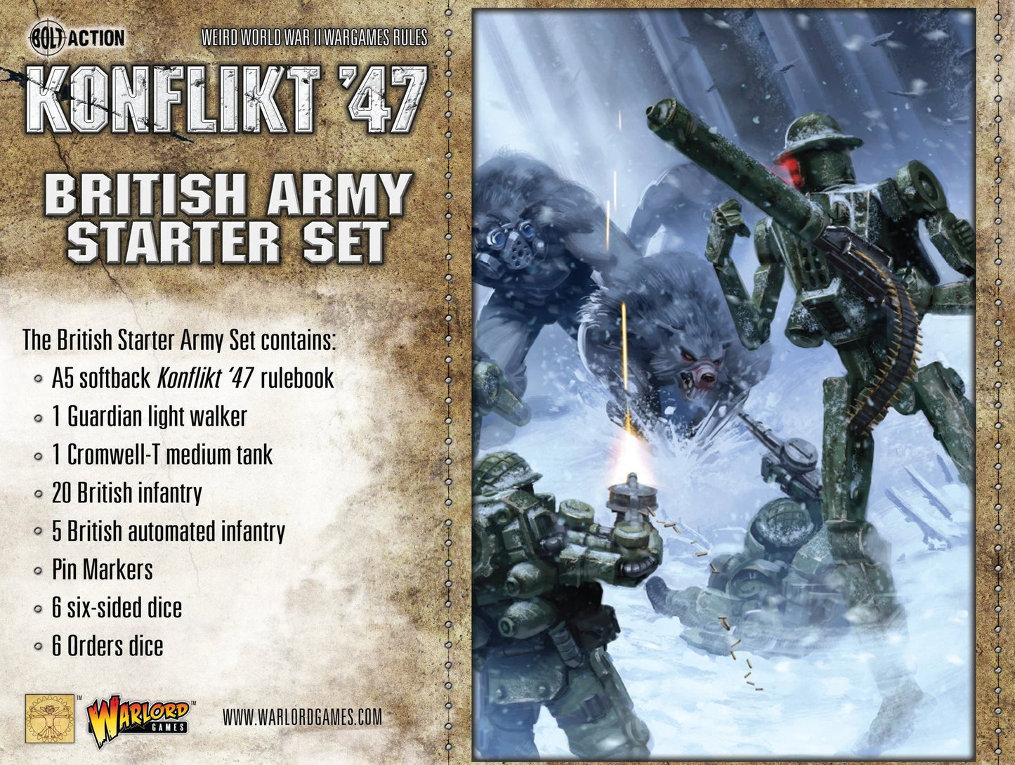 Konflikt 47 Britain Starter Set