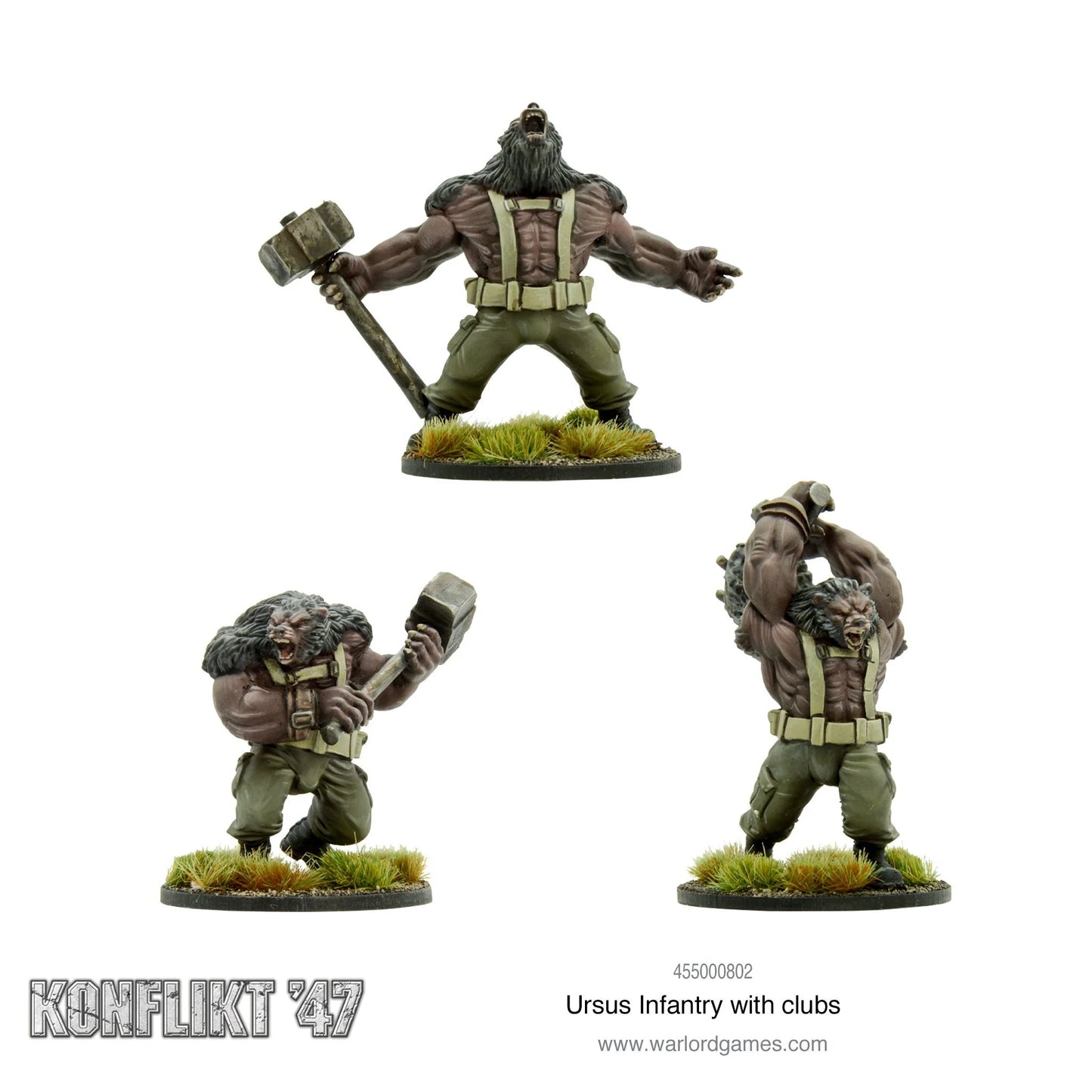 Konflikt '47 - Ursus Infantry with clubs