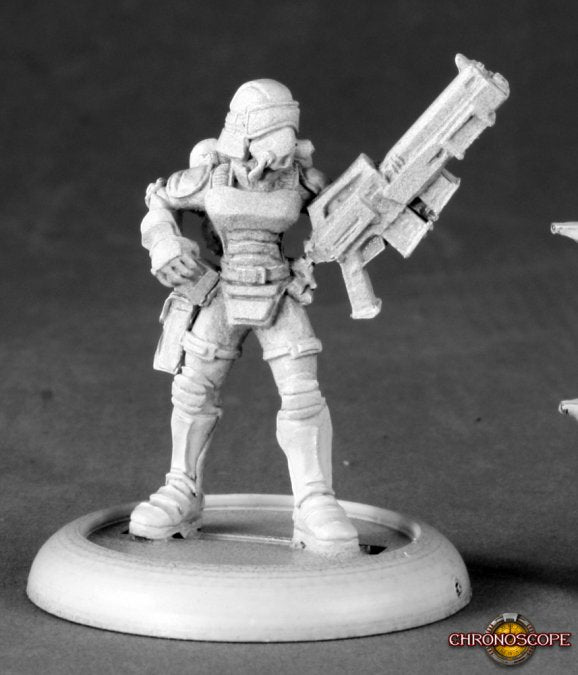 Female Nova Corp Officer