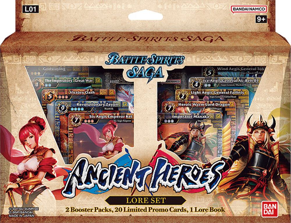 Battle Spirits Saga: Ancient Heroes Lore Set