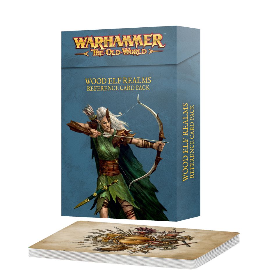 Wood Elf Realms Reference Card Pack