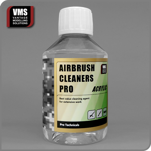 VMS Airbrush Cleaners Pro Acrylic dilutable 200 ml