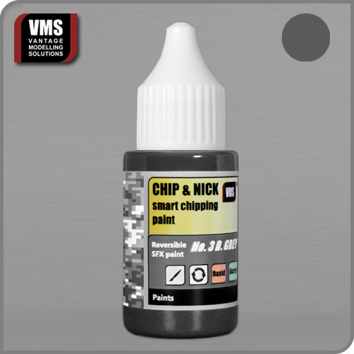 VMS Chip & Nick Smart Chipping Paint No.3 Dark Grey 20 ml
