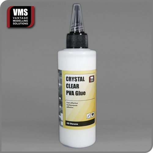 VMS Crystal PVA Adhesive 100% Translucent Rapid White Glue 100 ml