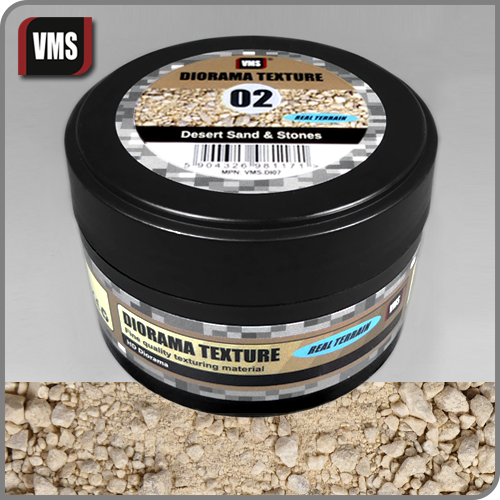 Diorama Texture No. 2 Desert Sand & Stones 100 ml