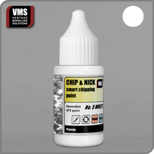 VMS Chip & Nick Smart Chipping Paint No.5 White 20 ml