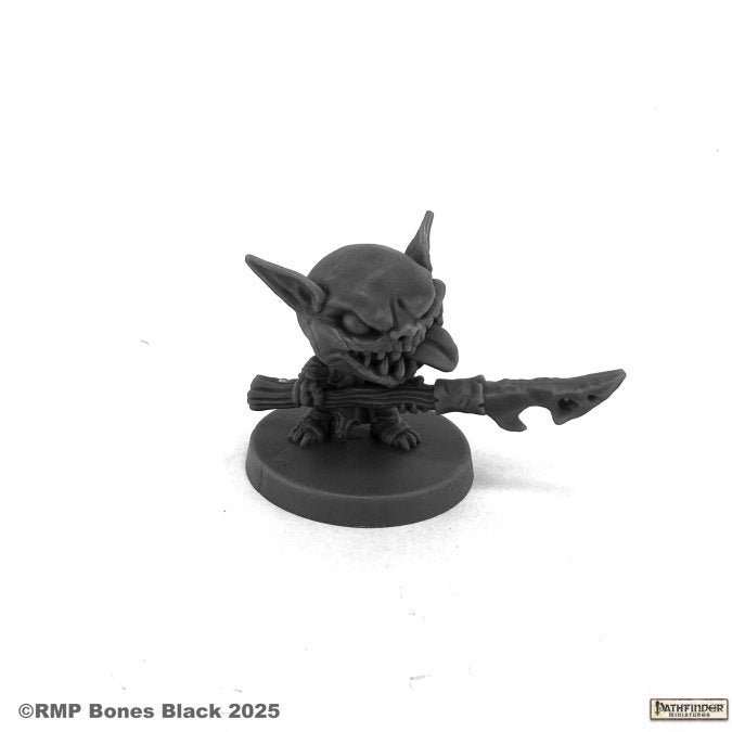 Pathfinder Bones Black: Chibi Goblin with Horsechopper