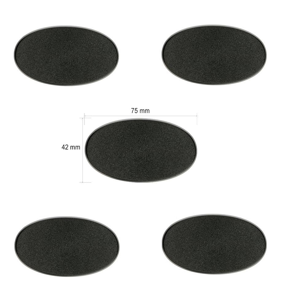 Citadel 75x42mm Oval Base
