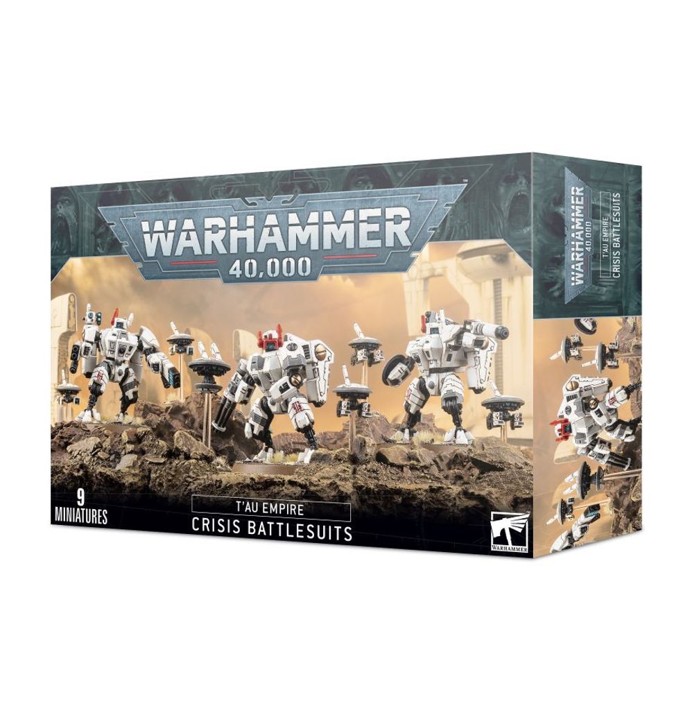 T'au Empire: Xv8 Crisis Battlesuits