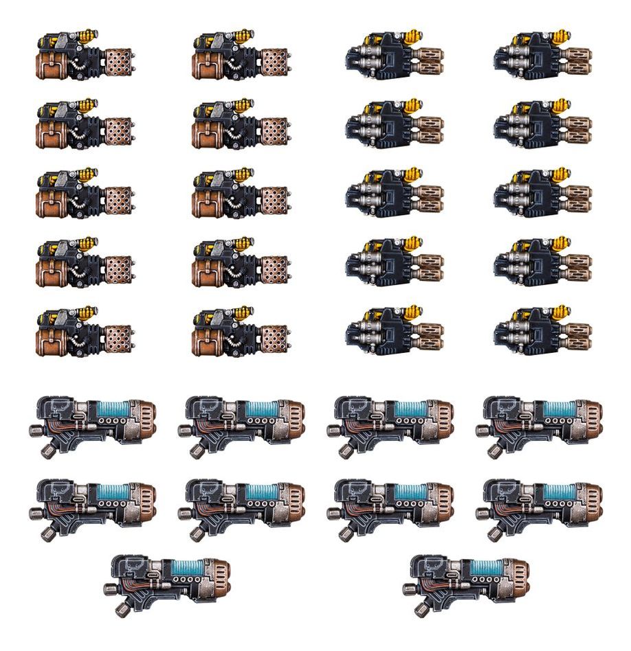H/H: Legiones Astartes: Heavy Flamers, Multi-Meltas, Plasma Cannons