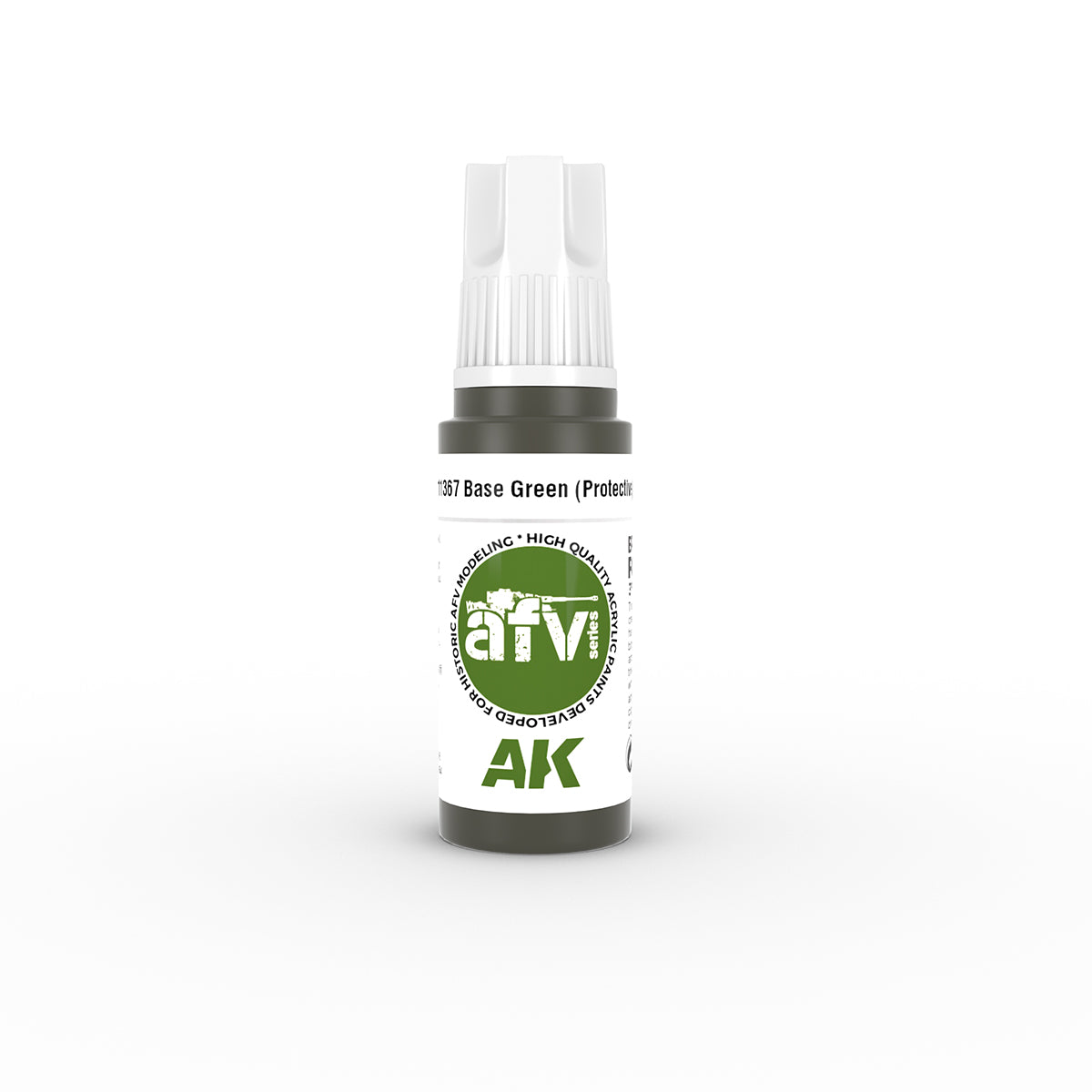 AK Interactive AFV Series: Base Green (Protective)
