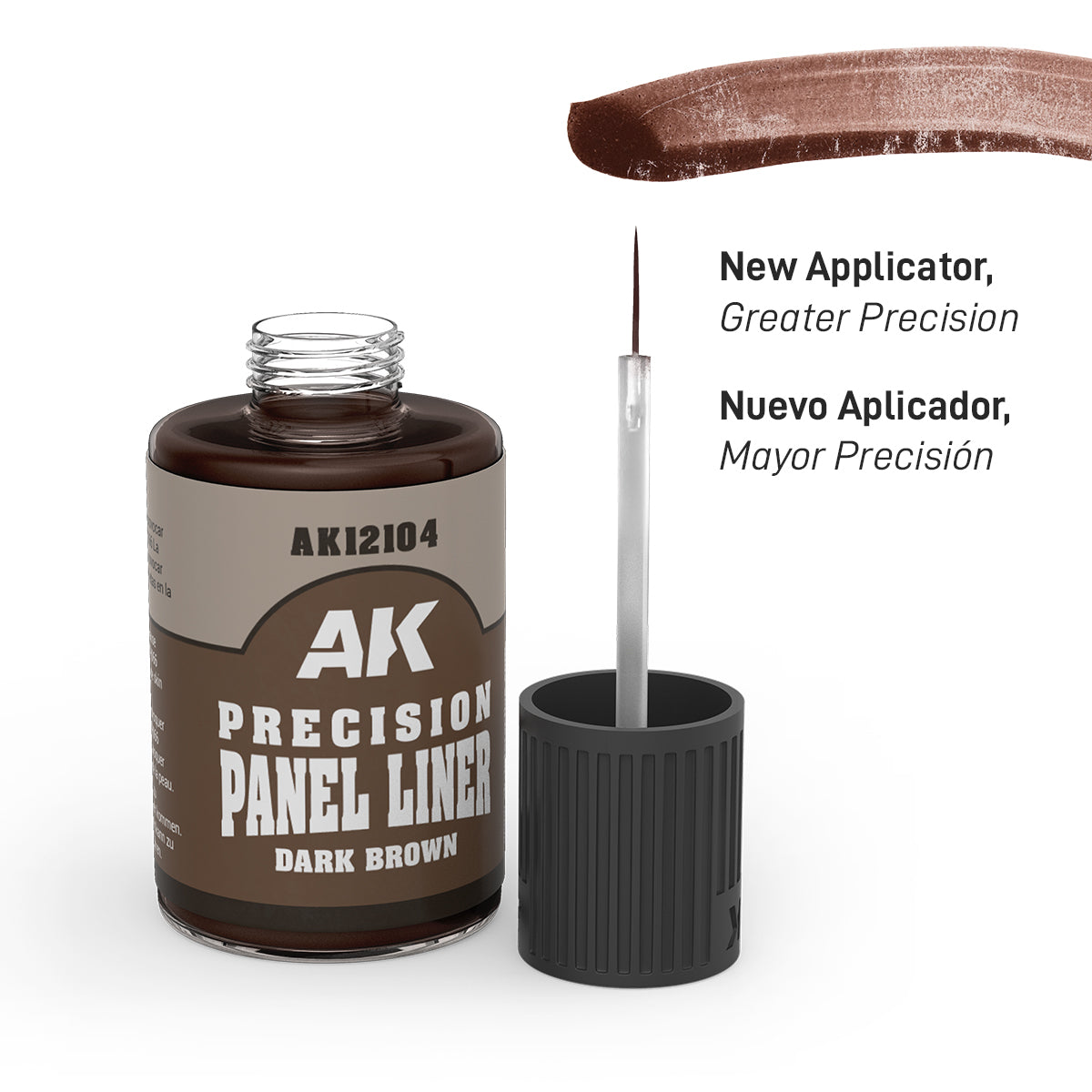 AK Interactive Precision Paneliner Brown (30ml)