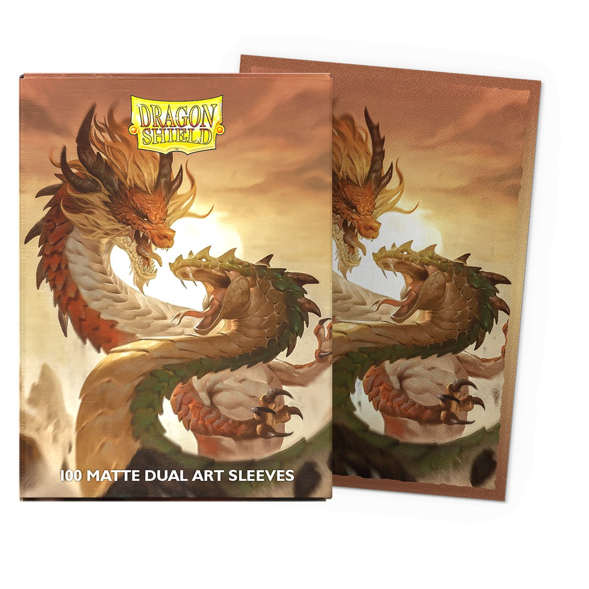 Dragon Shield Dual Matte Art Sleeves: Year of the Wood Snake 2025