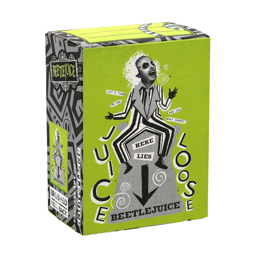 Dragon Shield Brushed Art Sleeves: Beetlejuice