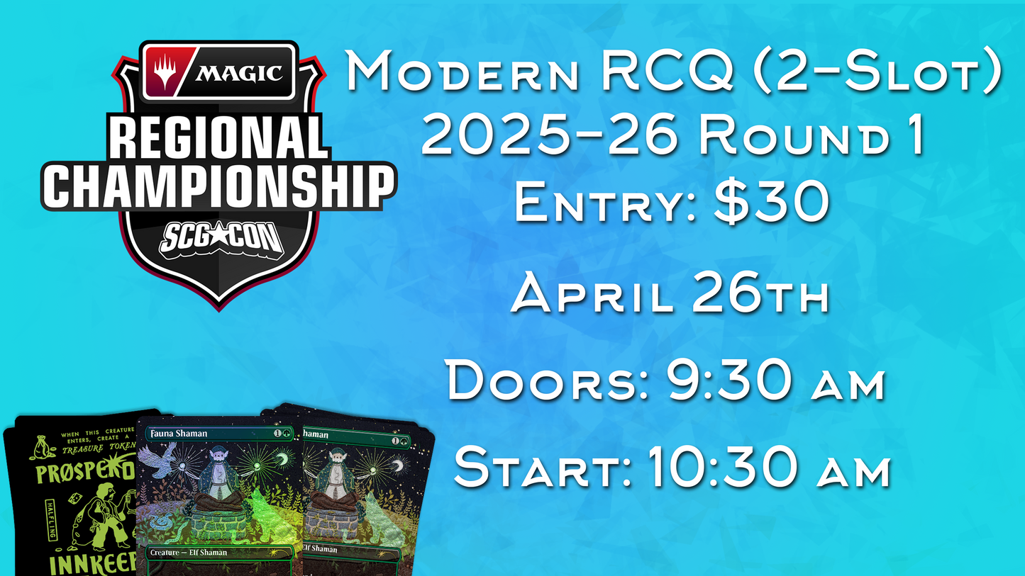 April - Modern RCQ 2025-26 Round 1
