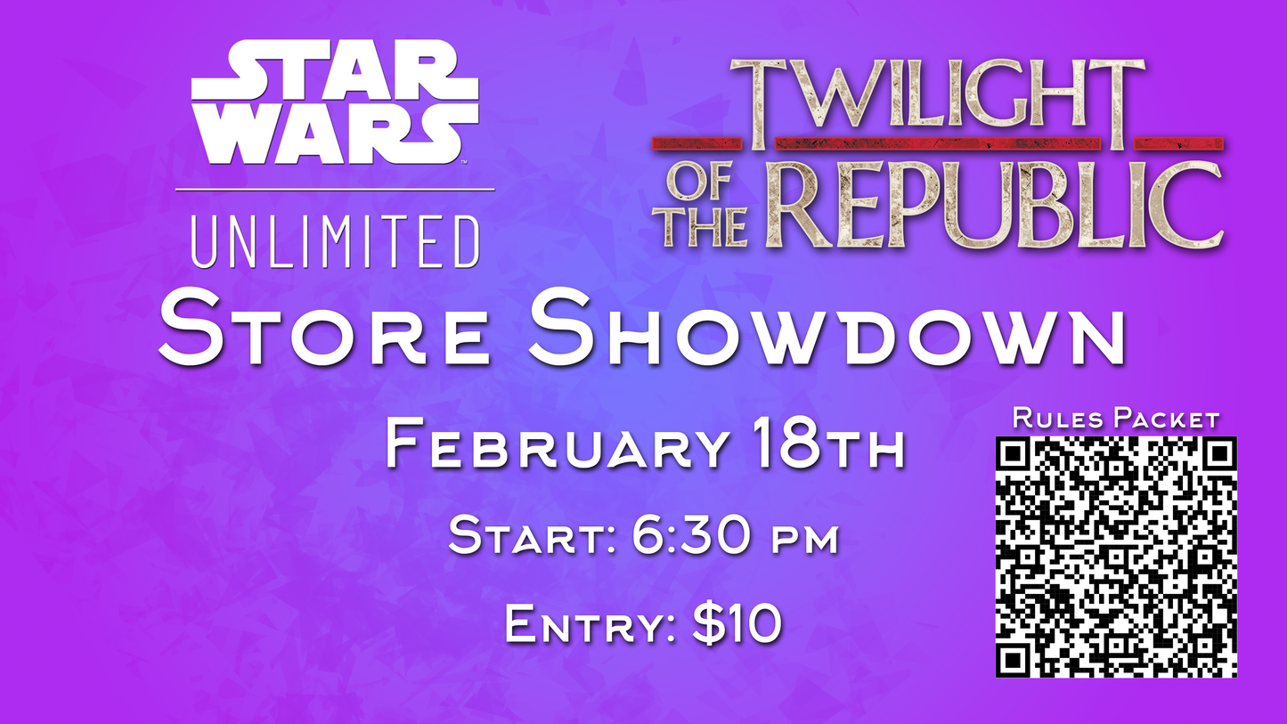 SWU - Twilight of the Republic Store Showdown