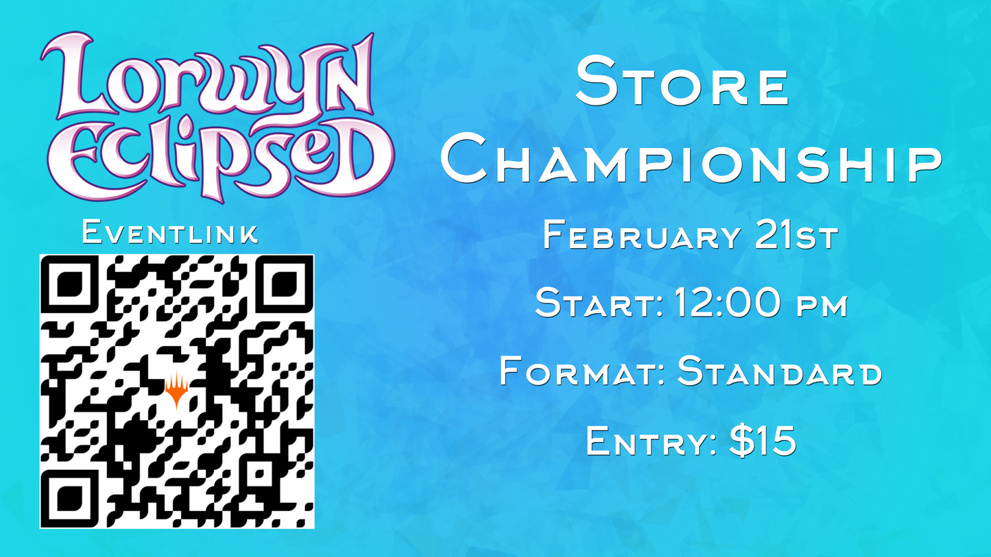 Lorwyn Eclipsed Store Championship