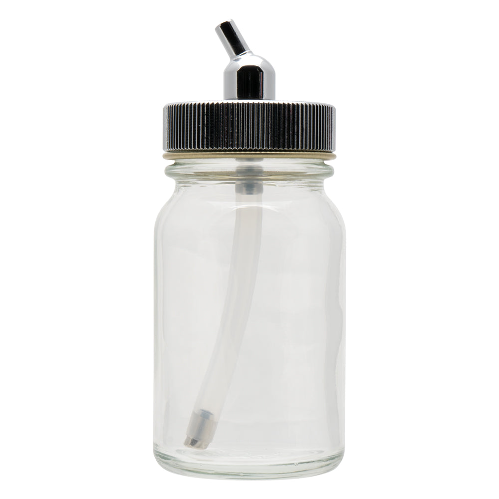 Glass Bottle with Metal Adaptor Cap (1.5 oz / 44 ml)