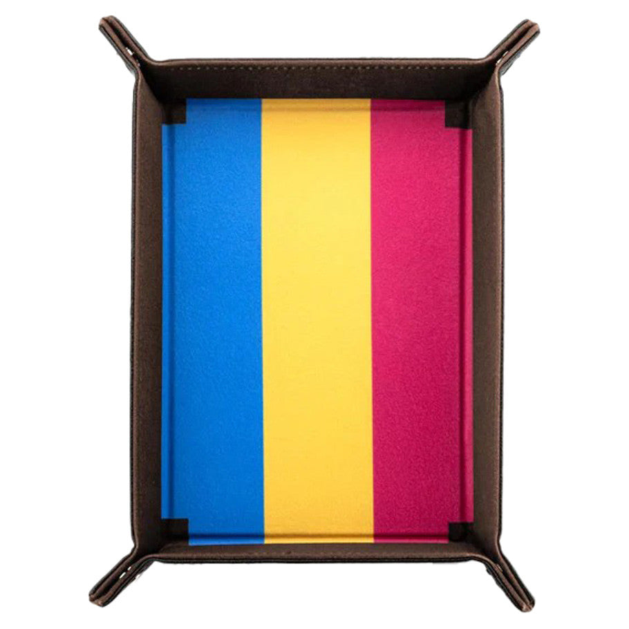Pride Folding Dice Tray: Pansexual