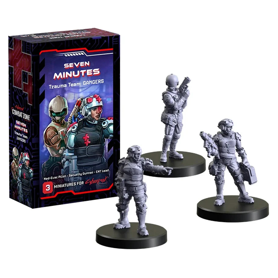 Cyberpunk RED: Combat Zone - Trauma Team Gangers: Seven Minutes