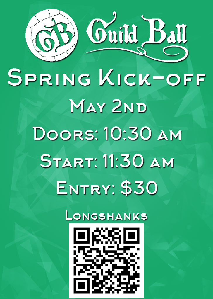 Guild Ball - Spring Kick-Off