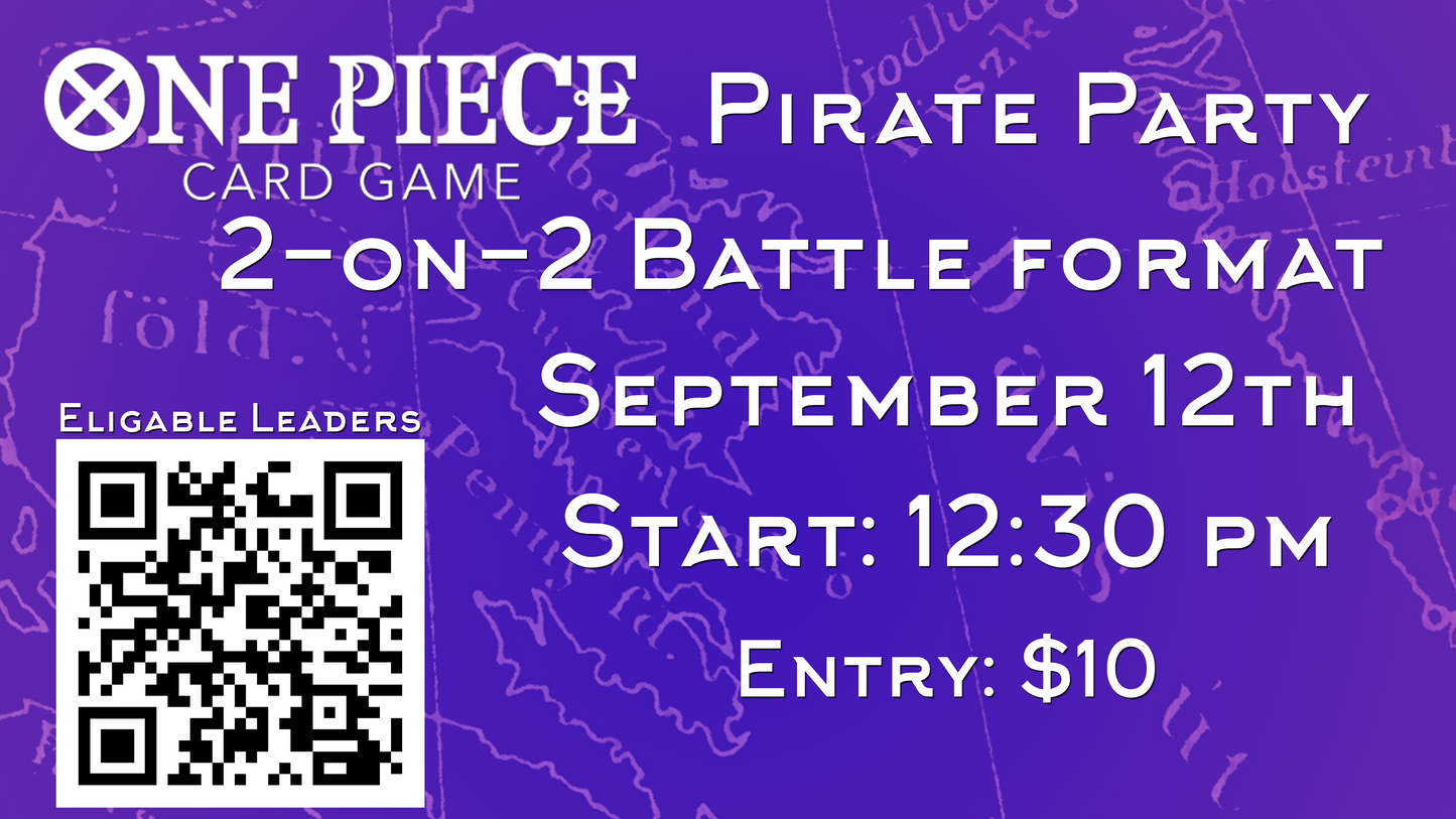 One Piece - Pirates Party 2026 Vol.3 2-on-2 Battle Format