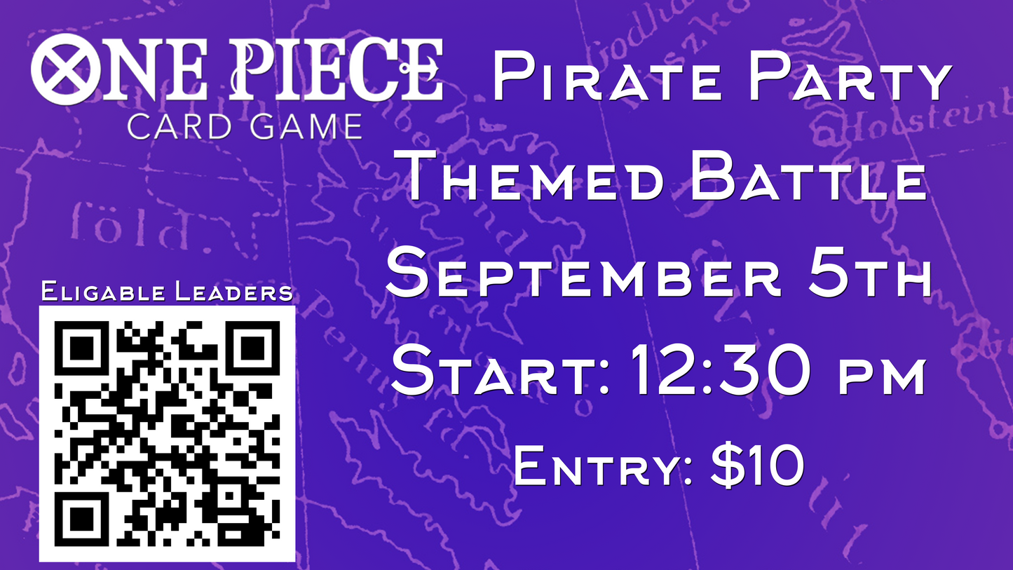 One Piece - Pirates Party 2026 Vol.3 Themed Battle format